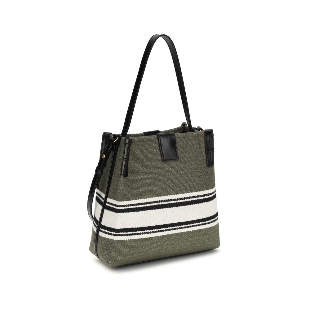 Balmain Bicolor Cotton Backet Bag - Image 3