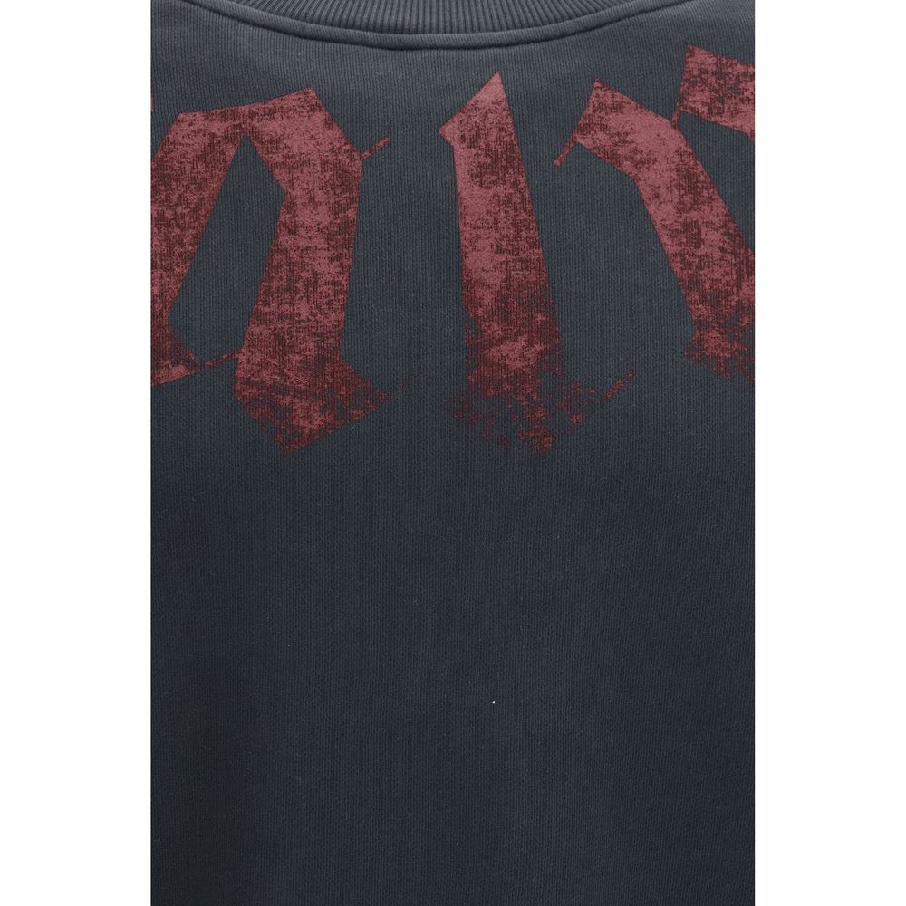 Palm Angels Black Cotton Sweatshirt - Image 3