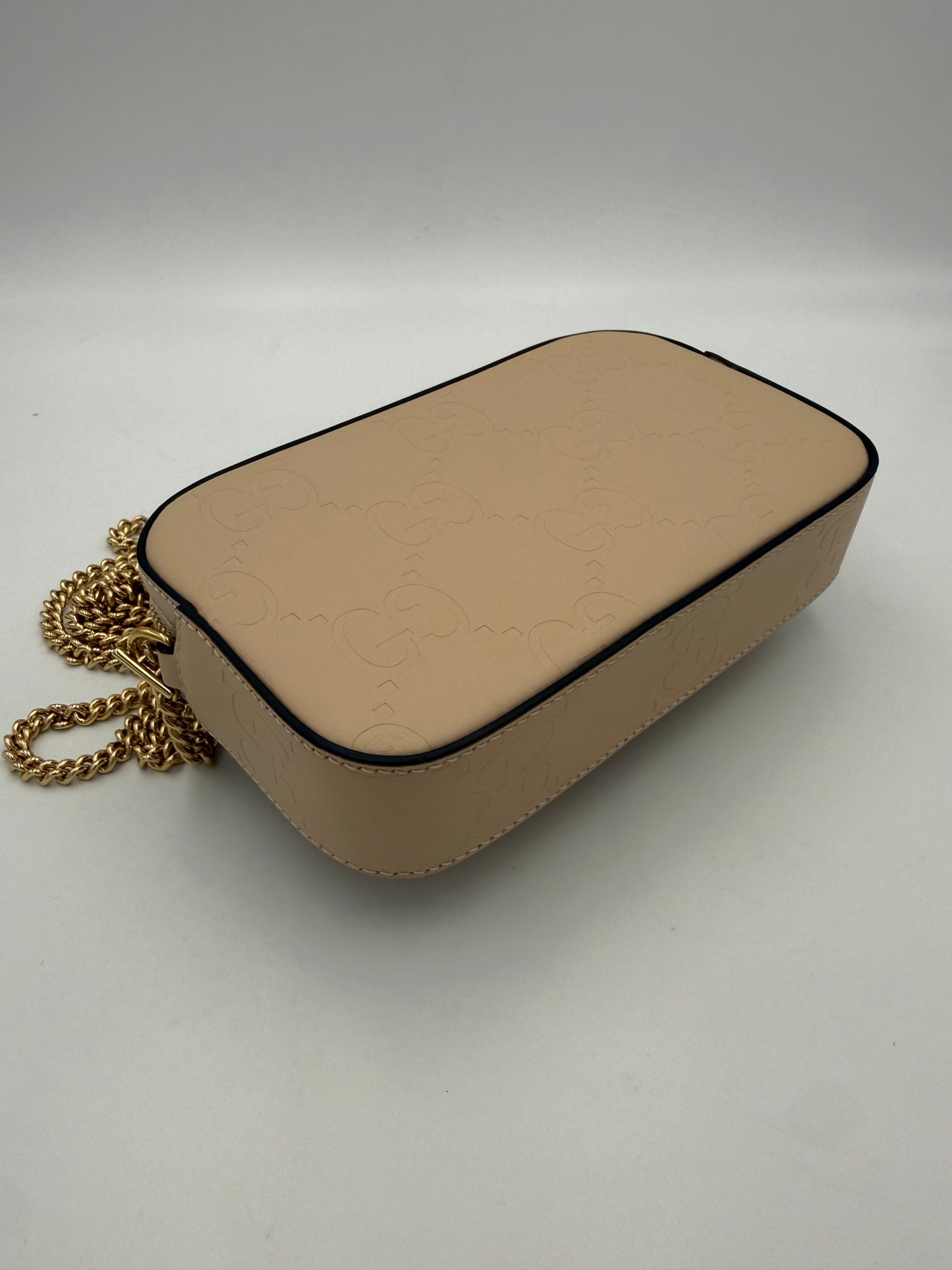 Gucci GUCCI GG Jumbo Beige with Front Pocket Shoulder Bag - Image 8