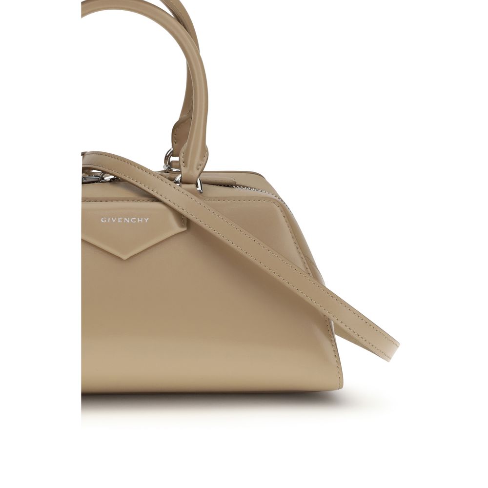 Givenchy Beige Calf Leather Bos Taurus Handbag - Image 4