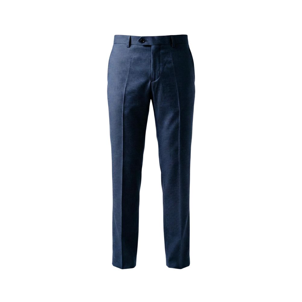 Mulish Blue Polyester Two-Piece Suit - Image 4