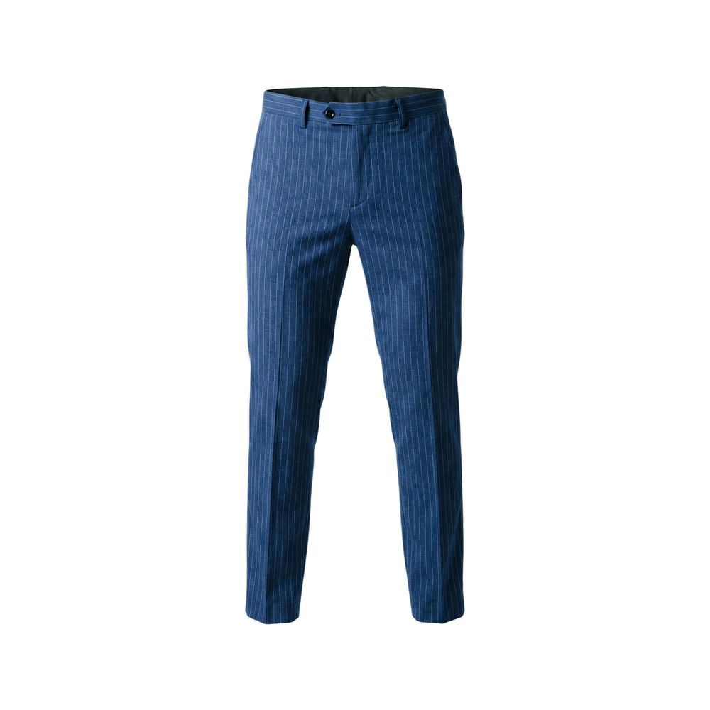 Mulish Blue Polyester Two-Piece Suit - Image 4