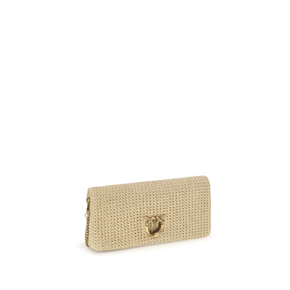 PINKO Beige Polypropylene Shoulder Bag - Image 2