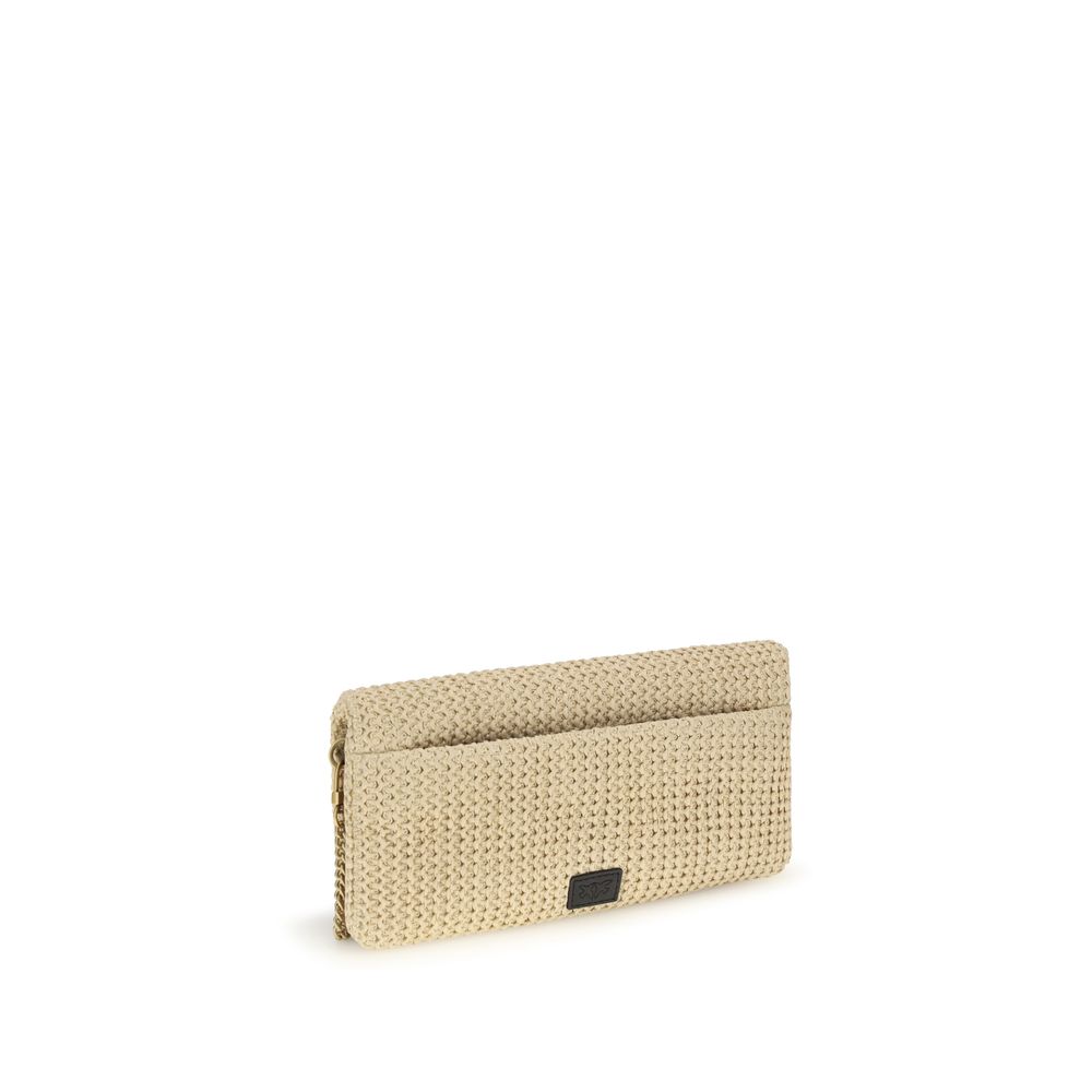 PINKO Beige Polypropylene Shoulder Bag - Image 3
