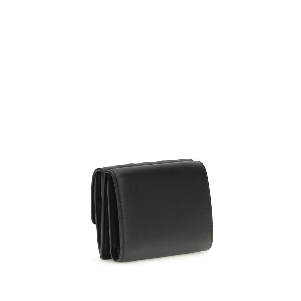 Fendi Black Lamb Ovis Aries Aries Wallet - Image 2