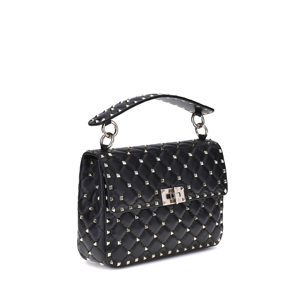 Valentino Garavani Black Lamb Ovis Aries Aries Shoulder Bag - Image 2