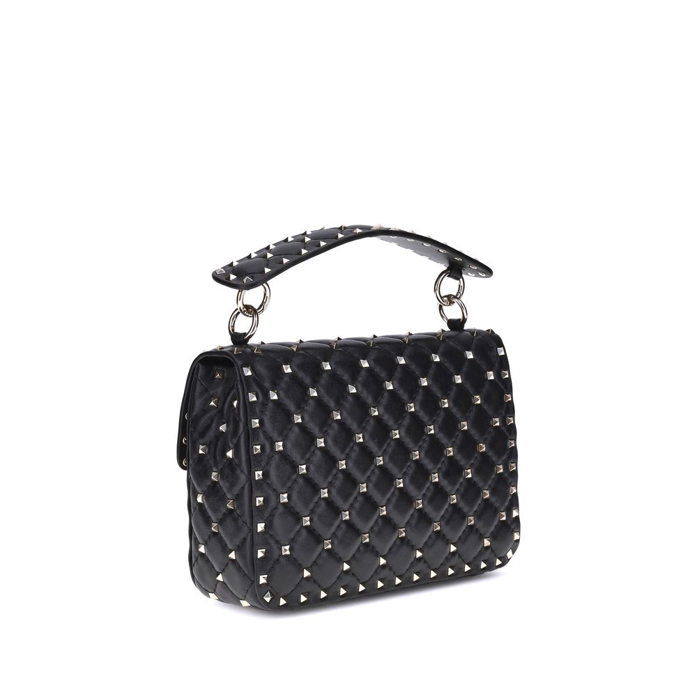 Valentino Garavani Black Lamb Ovis Aries Aries Shoulder Bag - Image 3