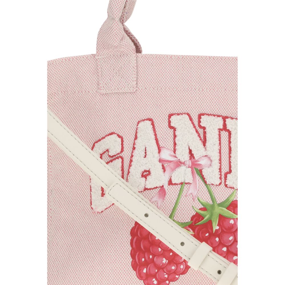 Ganni Multicolor Recycled Polyester Shoulder Bag - Image 4