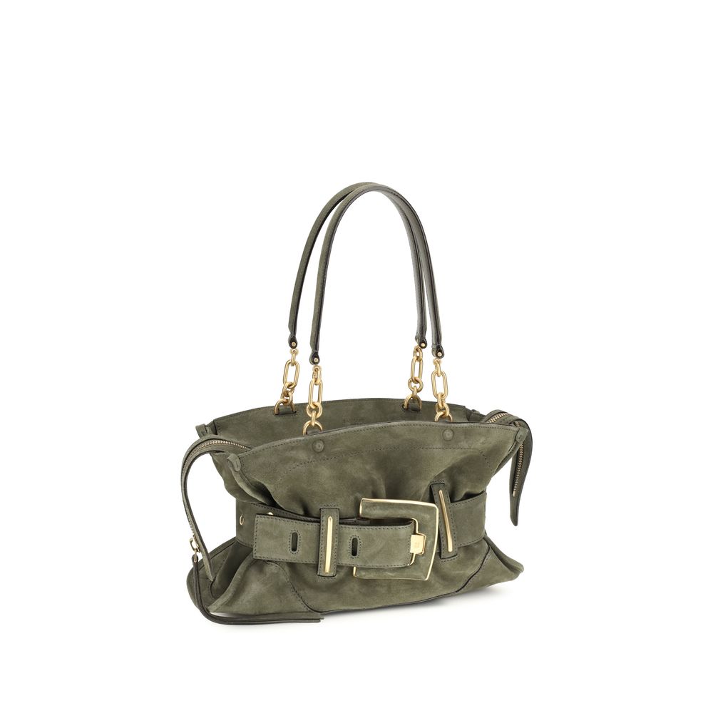Balmain Bicolor Calf Leather Bos Taurus Handbag - Image 2