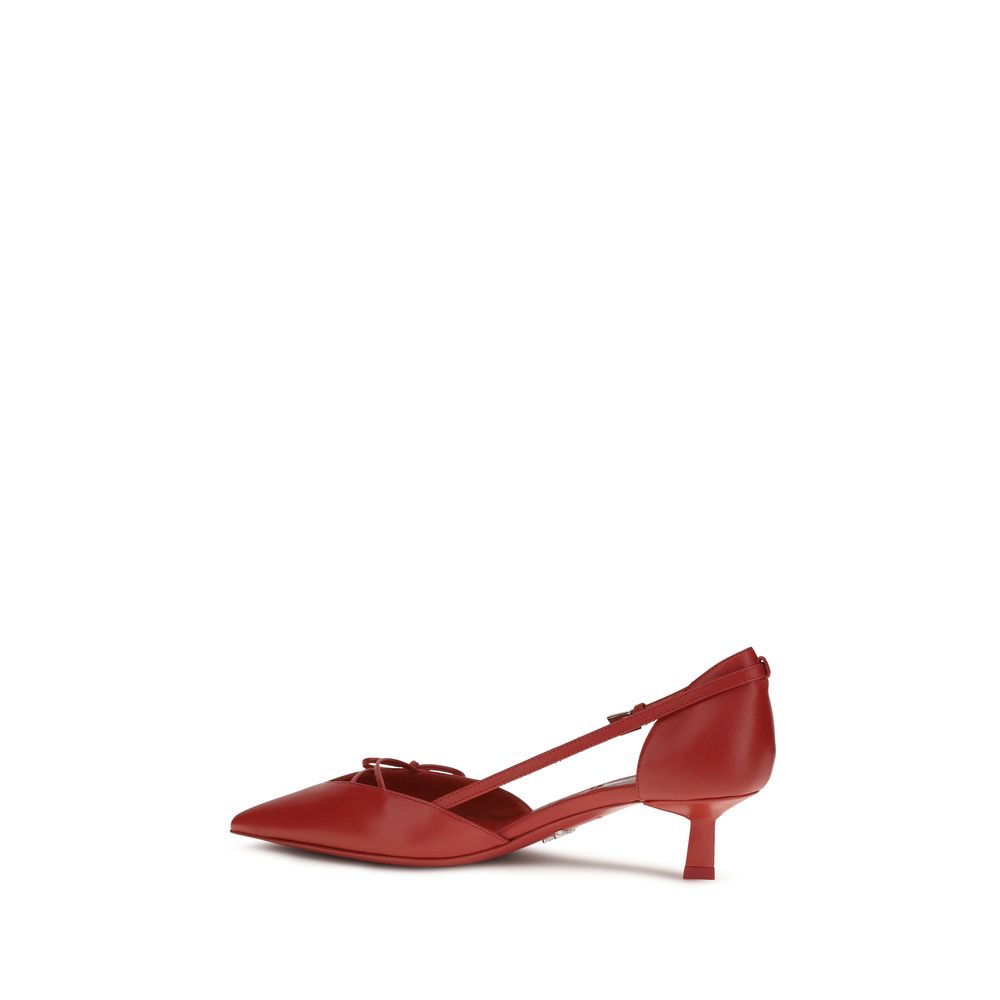 Prada Multicolor Goatskin High Heel Pumps - Image 3