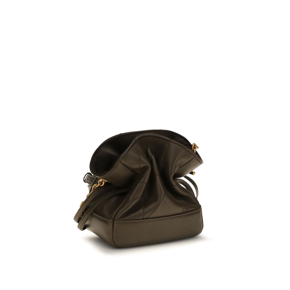 Saint Laurent Bicolor Lamb Ovis Aries Aries Clutch Bag - Image 3