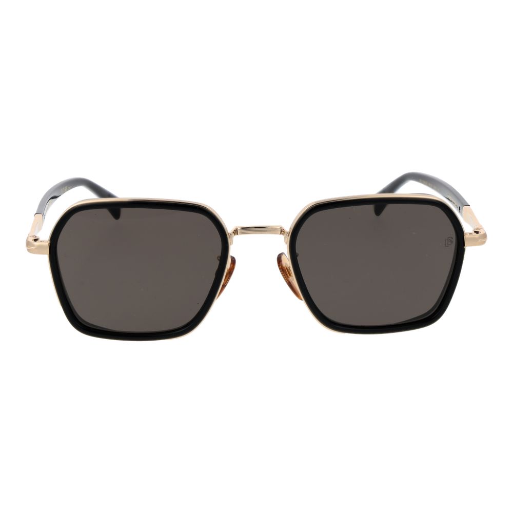 David Beckham Gold Metal Sunglasses - Image 2