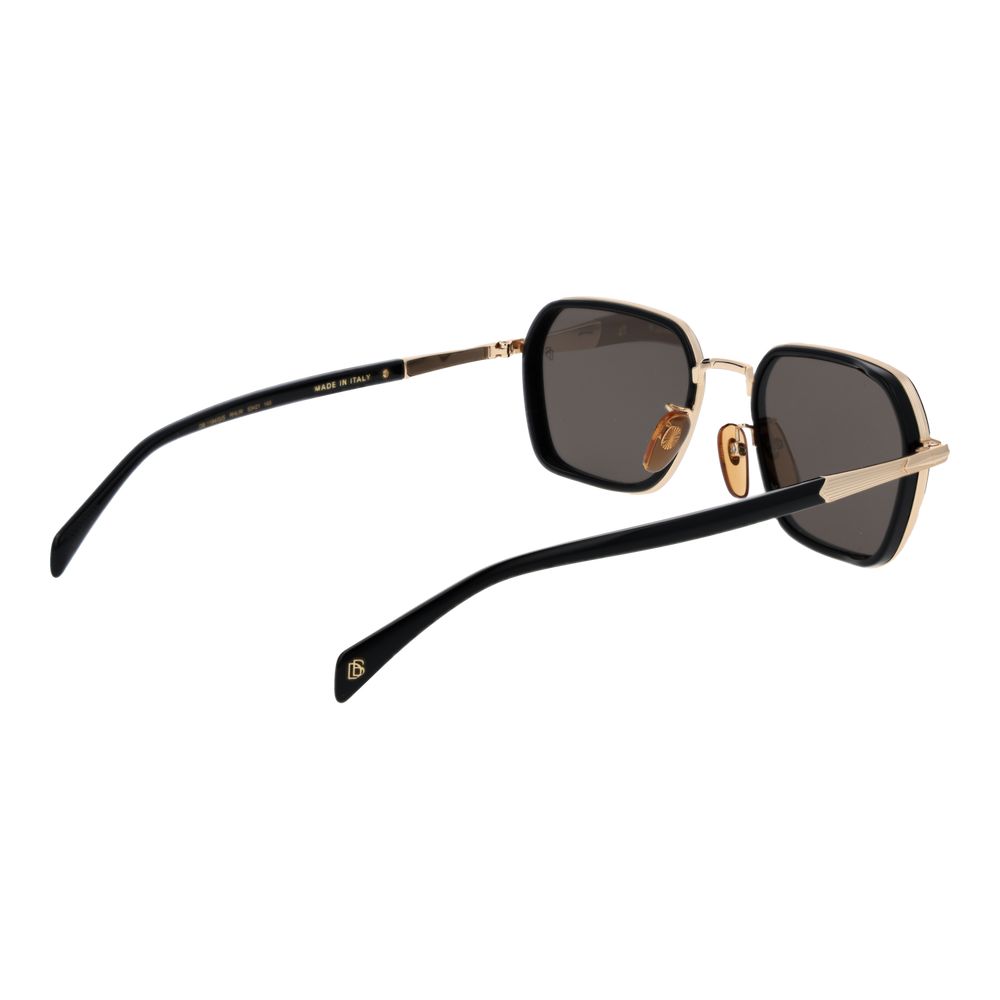 David Beckham Gold Metal Sunglasses - Image 3