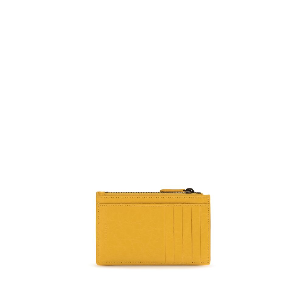 Balenciaga Bicolor Lamb Ovis Aries Aries Wallet - Image 2