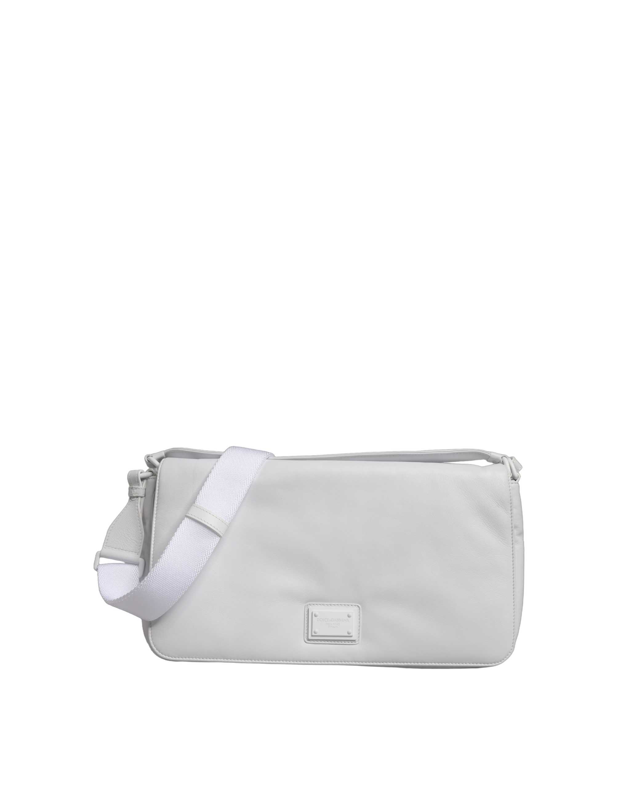 Dolce & Gabbana White Logo Plaque Crossbody Shoulder Borse Women Bag - Image 2