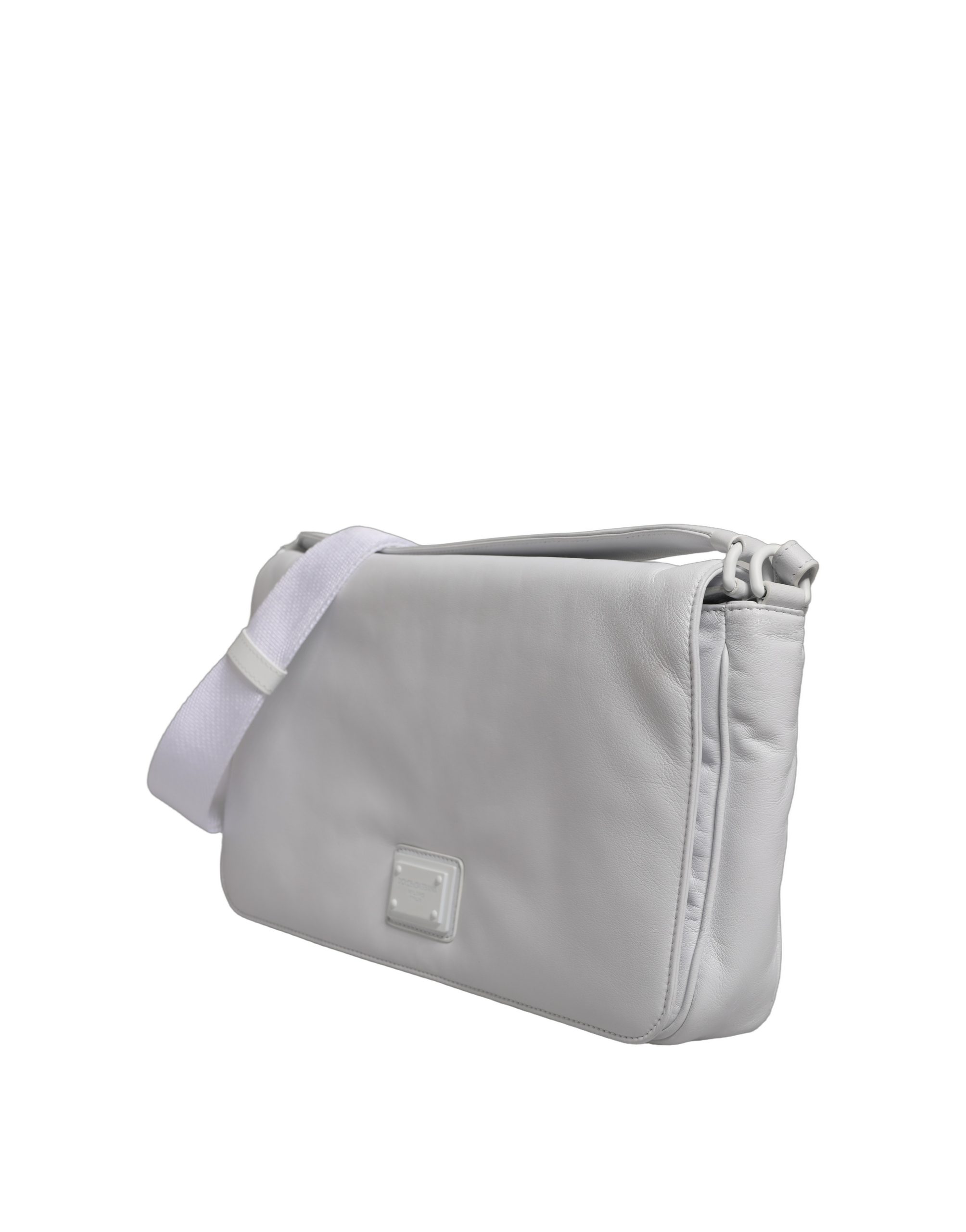 Dolce & Gabbana White Logo Plaque Crossbody Shoulder Borse Women Bag - Image 5