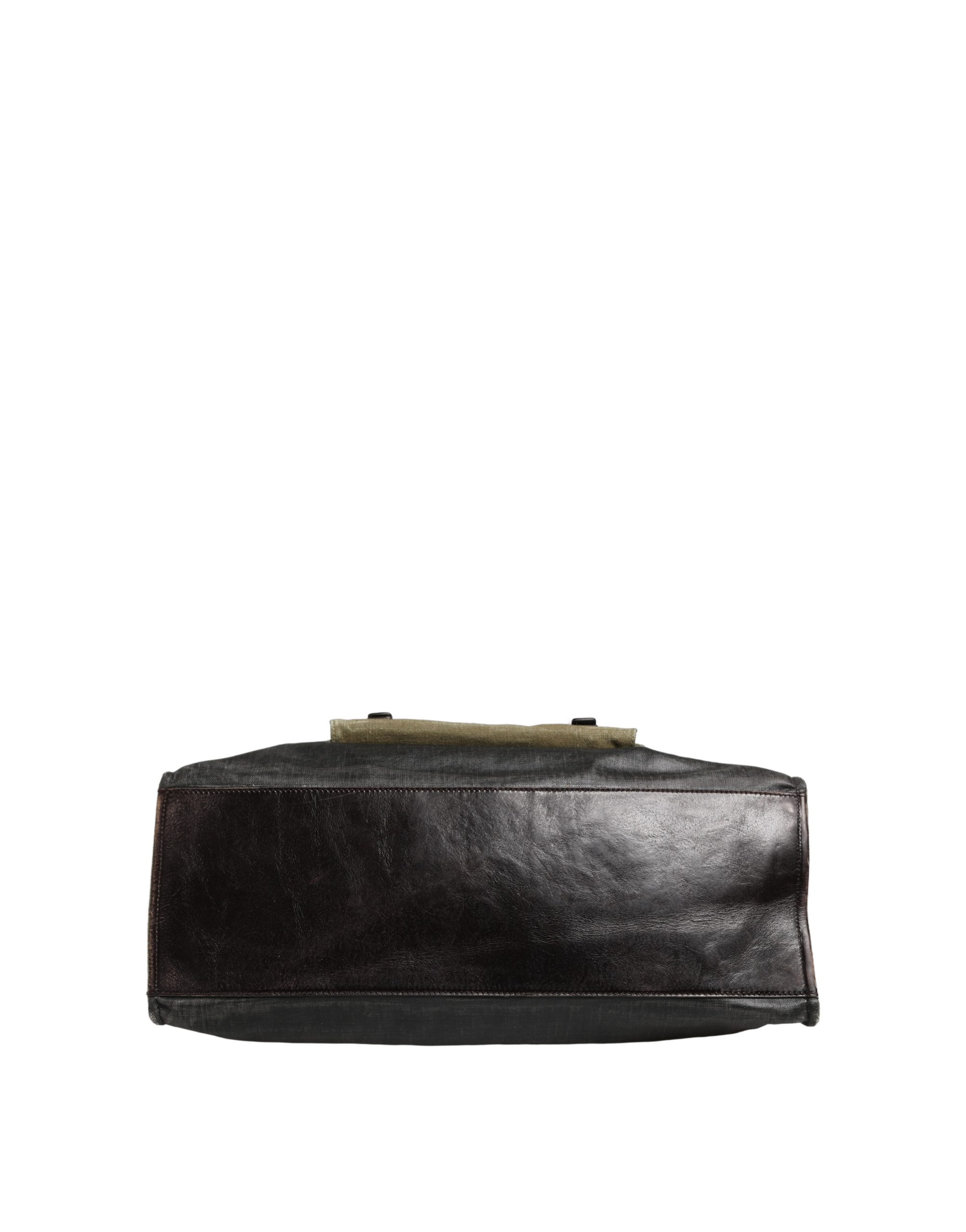 Dolce & Gabbana Military Green Two Tone Tote Duffel Shoulder Borse Bag - Image 5