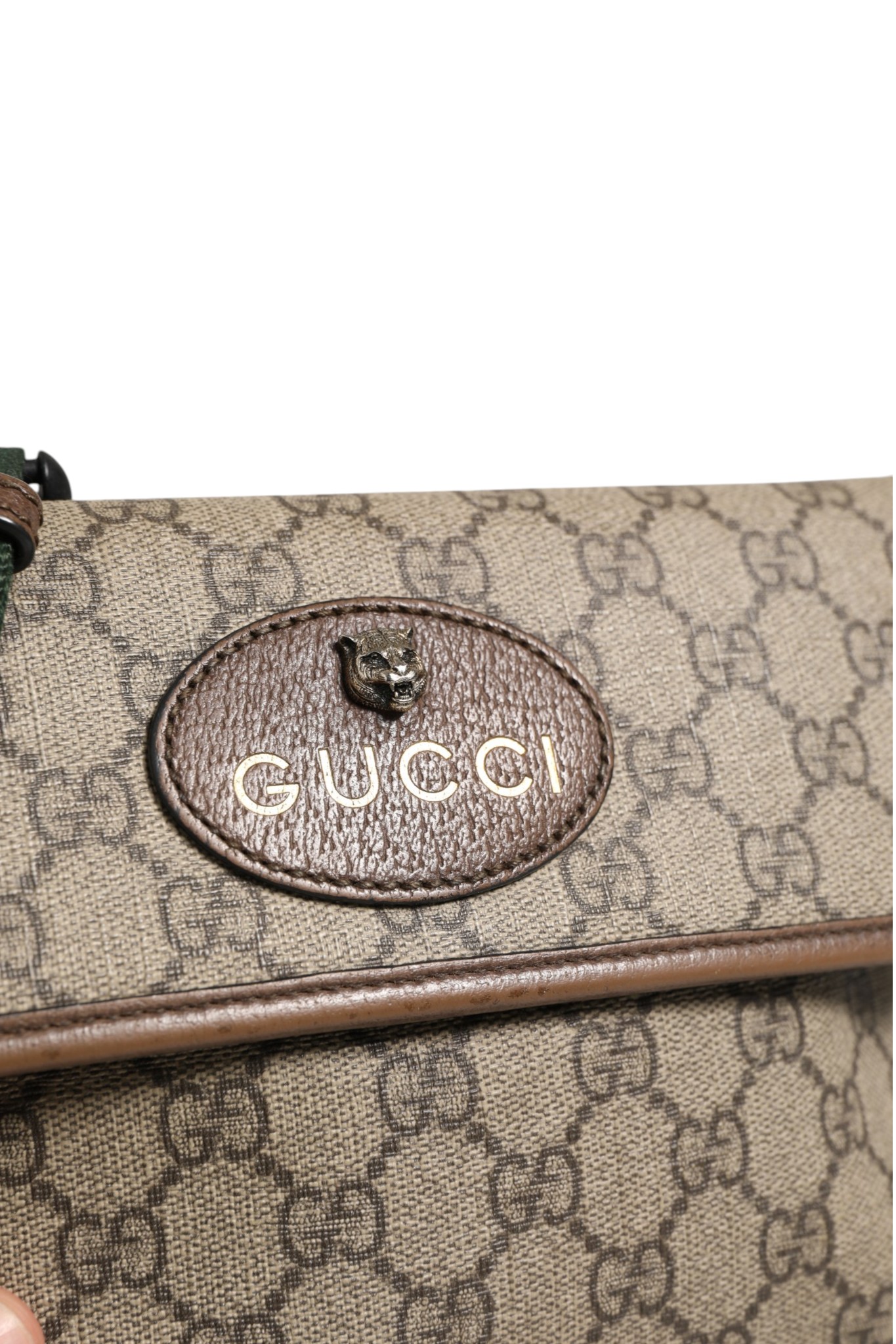 Gucci Supreme Neo Vintage Web Belt Crossbody Bag - Image 3