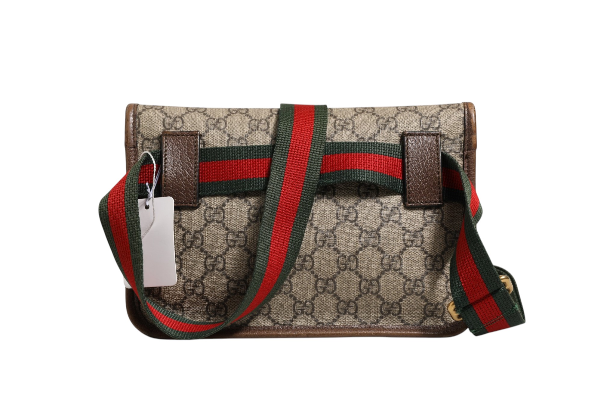 Gucci Supreme Neo Vintage Web Belt Crossbody Bag - Image 4
