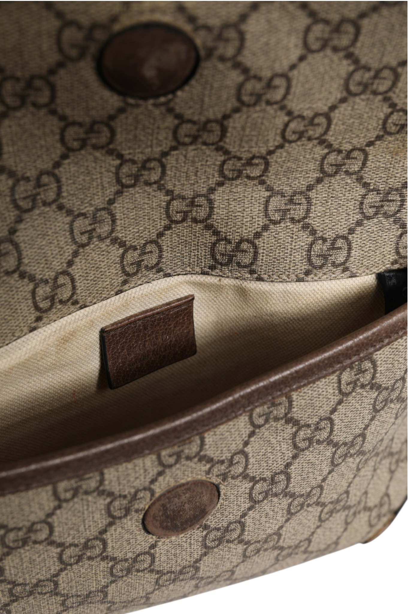 Gucci Supreme Neo Vintage Web Belt Crossbody Bag - Image 6