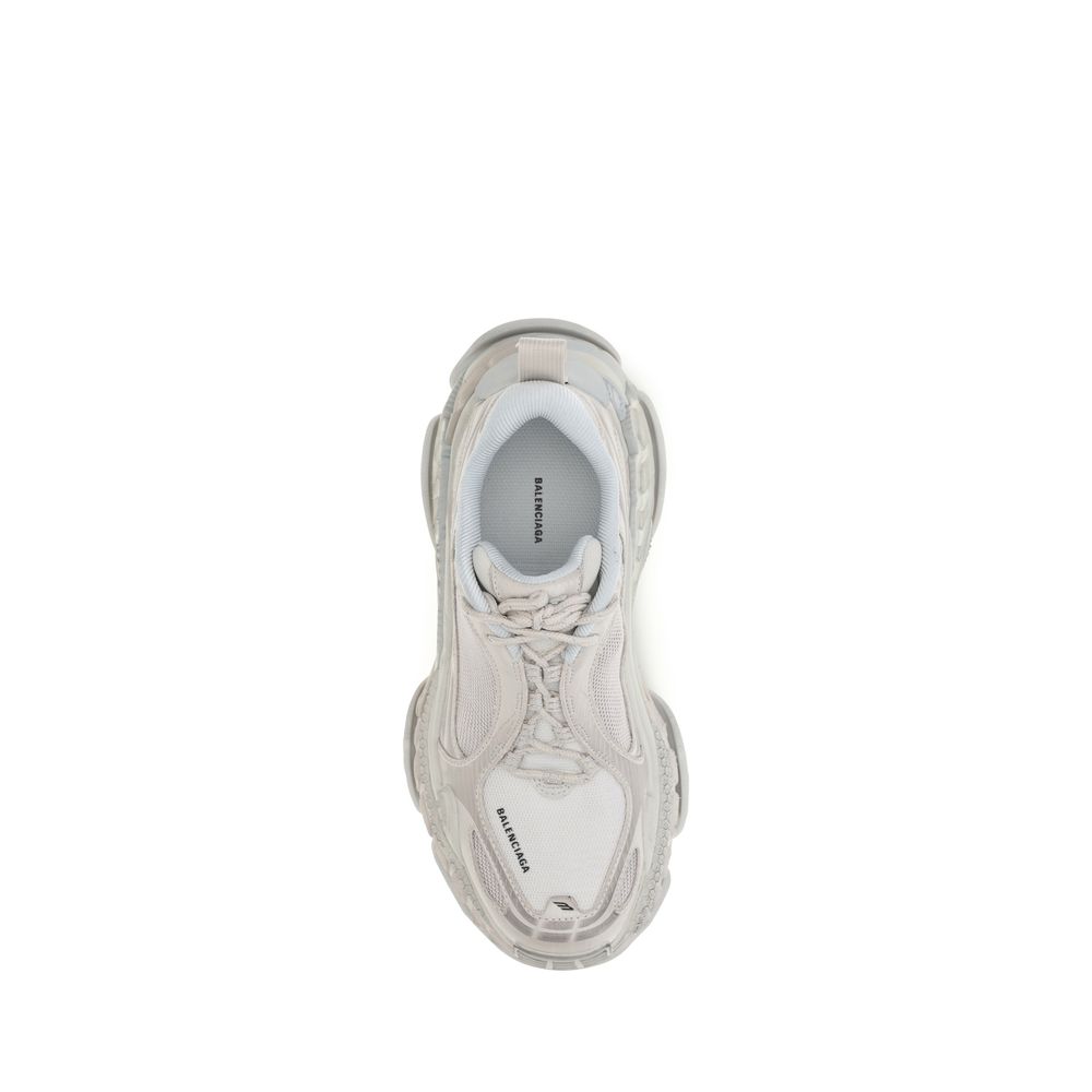 Balenciaga White Polyurethane Chunky Sneakers - Image 4
