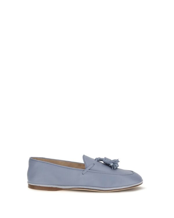 Fratelli Rossetti Blue Calf Leather Bos Taurus Slip-On Loafers