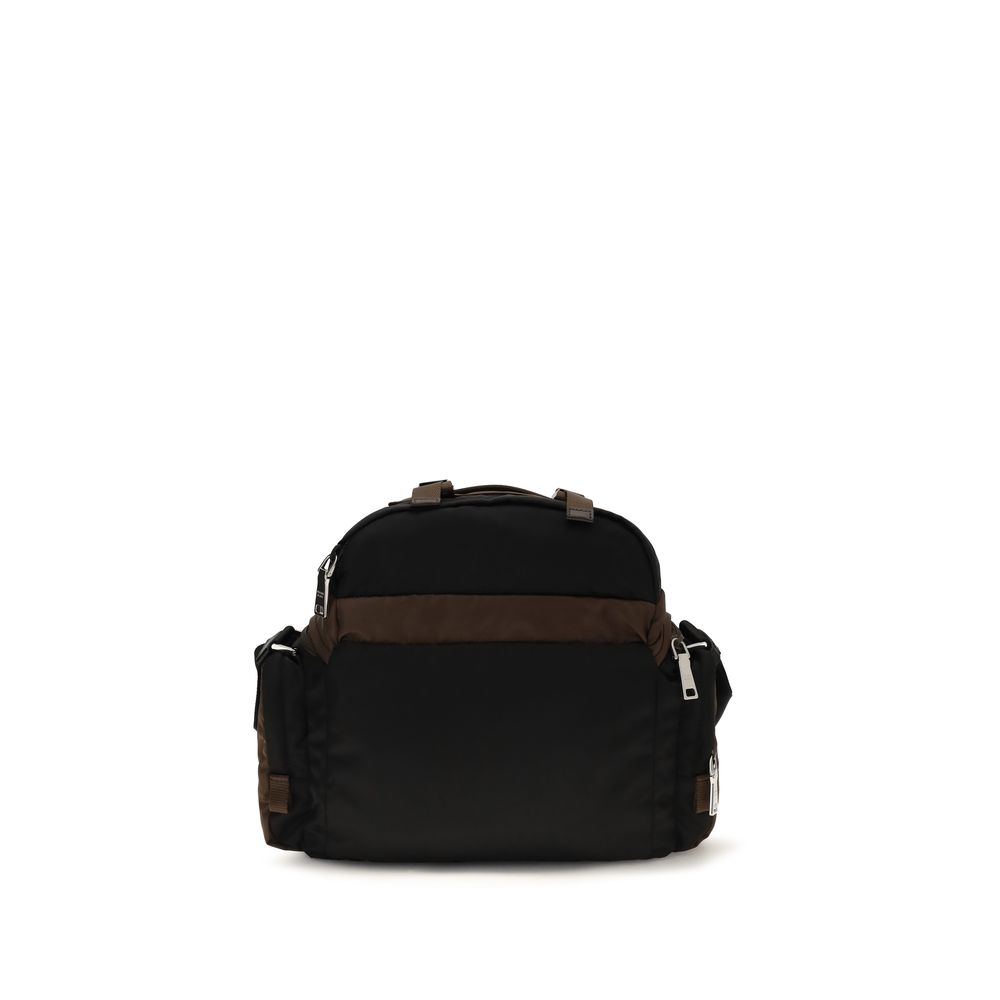 Prada Brown Recycled Polyamide Shoulder Bag - Image 2