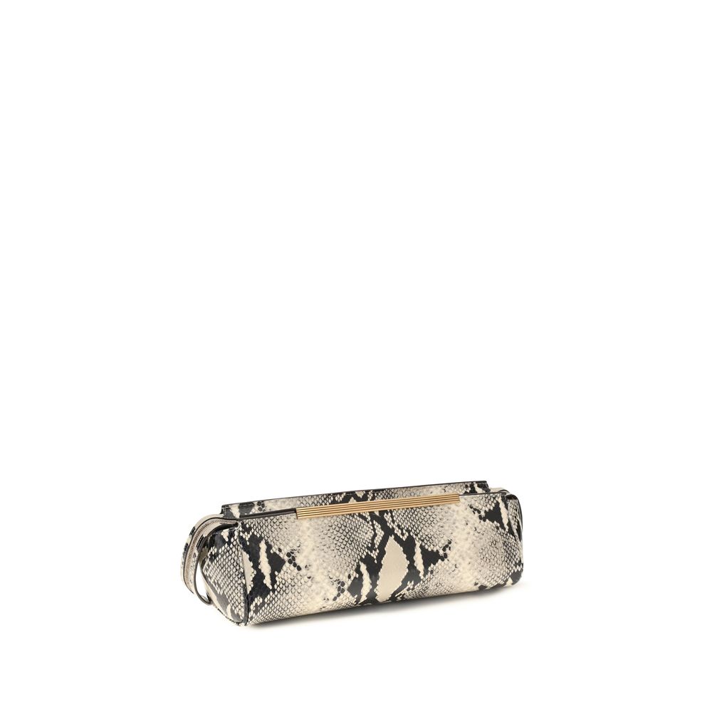 Khaite Multicolor Calf Leather Bos Taurus Clutch Bag - Image 3