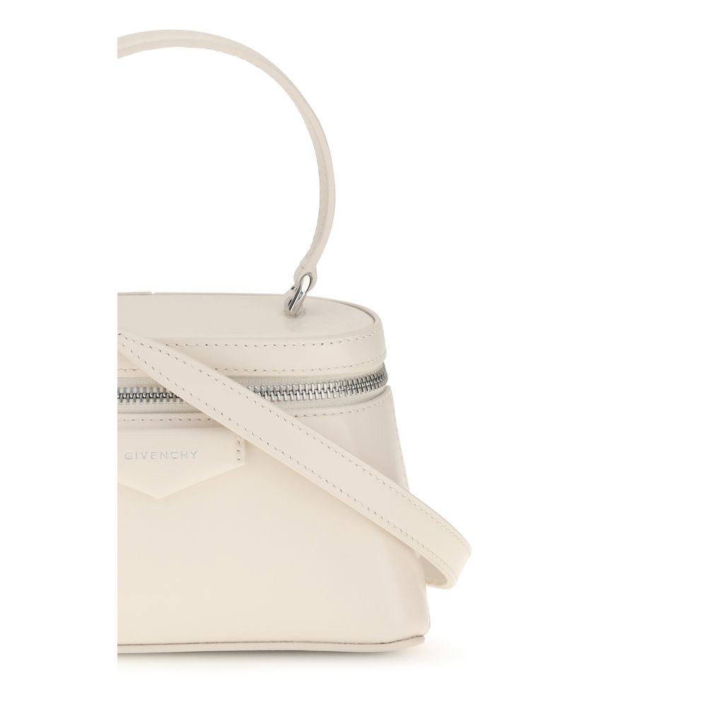 Givenchy Beige Calf Leather Bos Taurus Handbag - Image 4