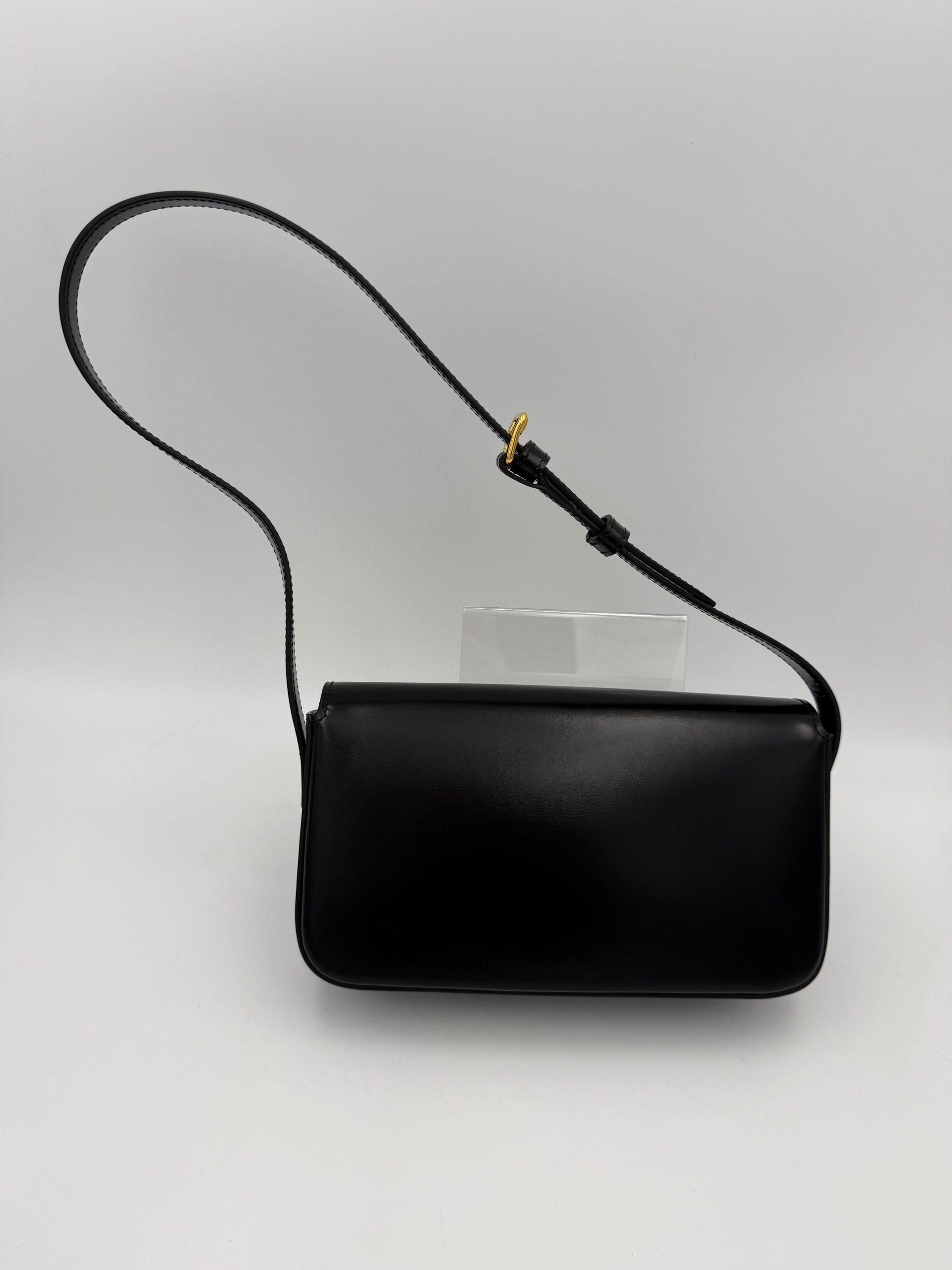 Celine CELINE CLAUDE TRIOMPHE Black Handbag - Image 3