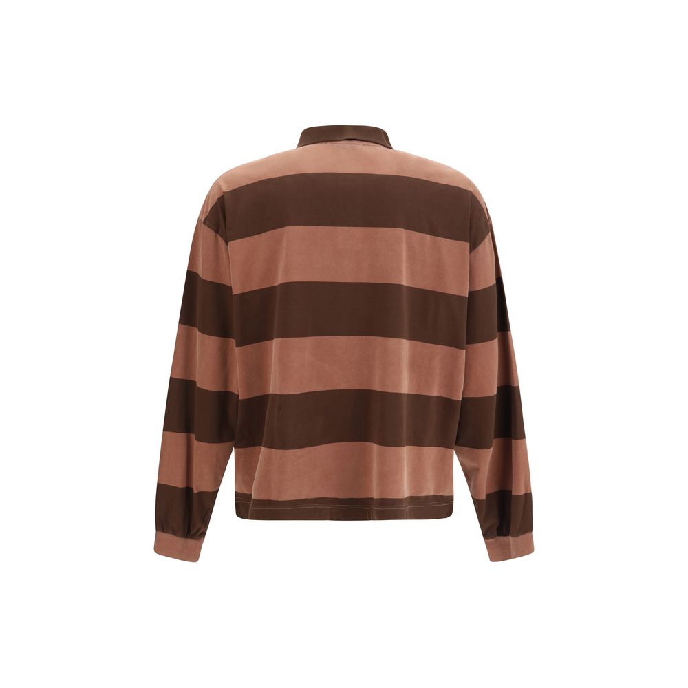 Represent Brown Cotton Polo Shirt - Image 2