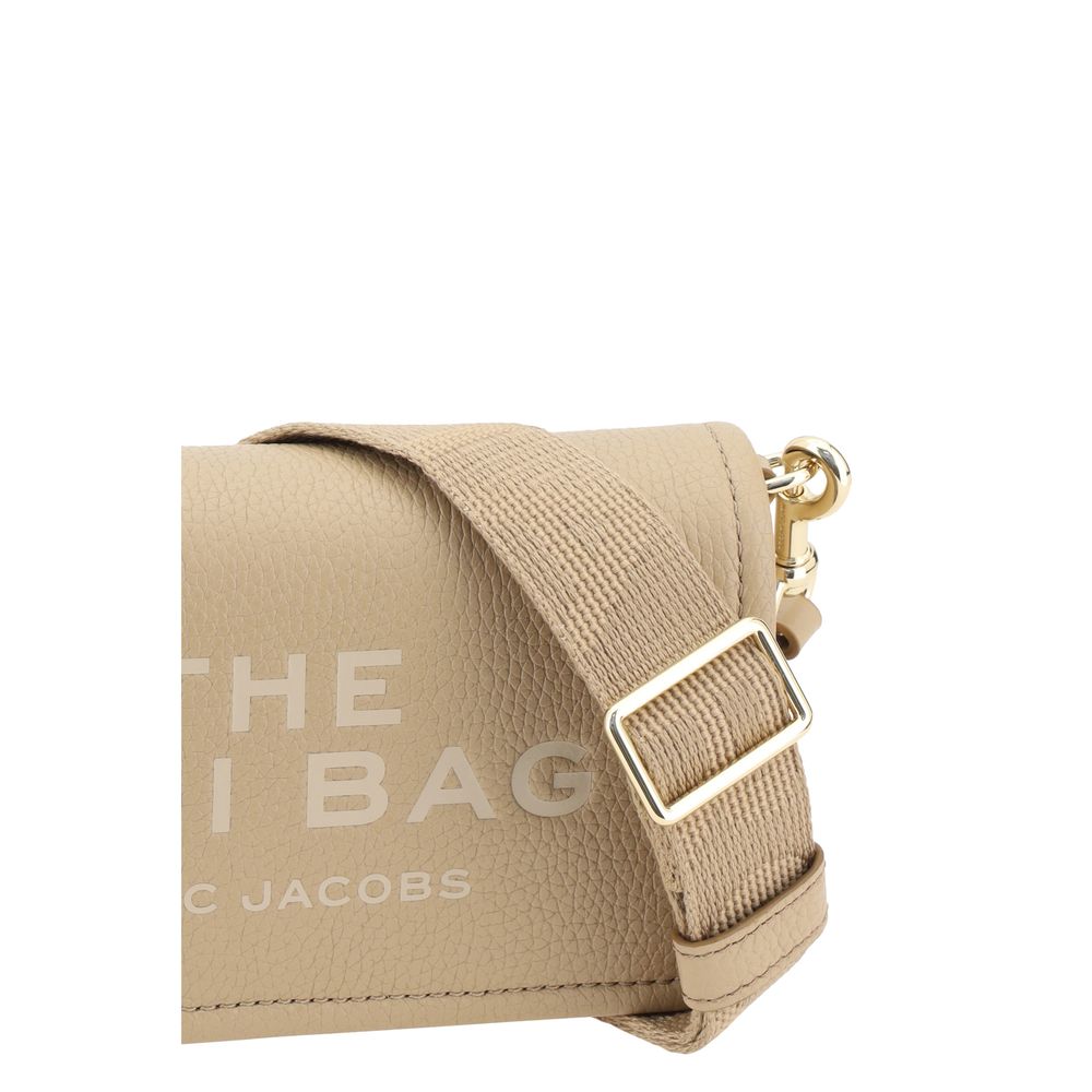 Marc Jacobs Beige Calf Leather Bos Taurus Shoulder Bag - Image 4