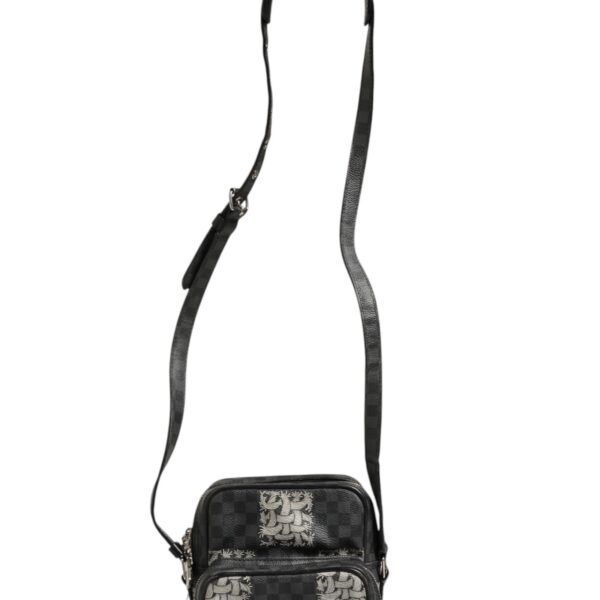 Louis Vuitton Black Damier Graphite Canvas Amazon Christopher Nemeth Shoulder Bag