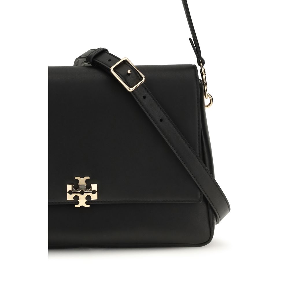 Tory Burch Black Calf Leather Bos Taurus Shoulder Bag - Image 4