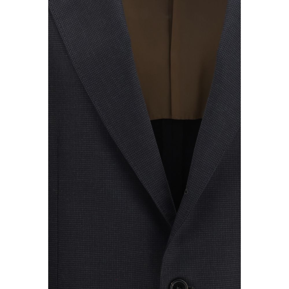 Brunello Cucinelli Black Wool Oves Aries Jacket - Image 3