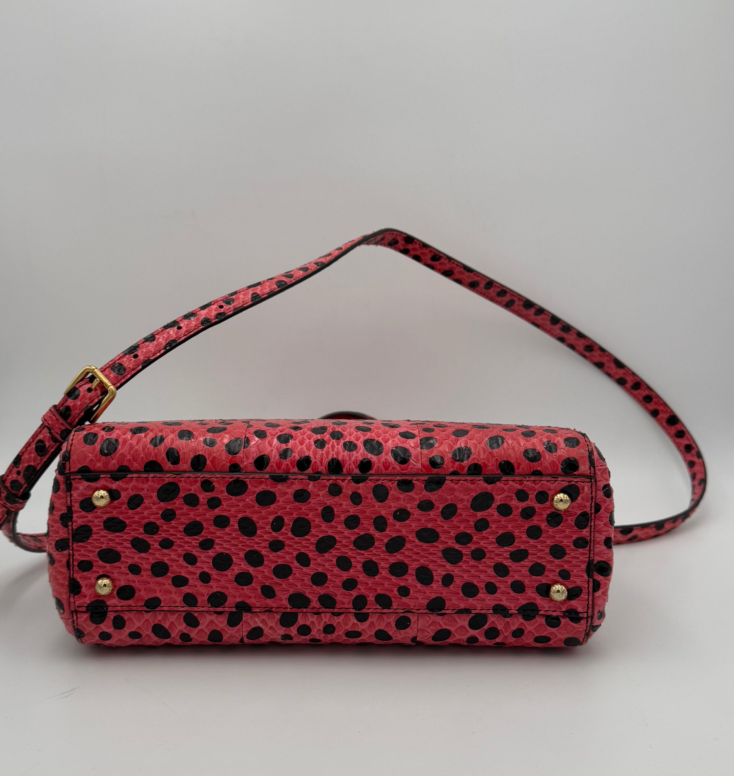Dolce & Gabbana DOLCE & GABBANA SICILY in Reptile Skin Handbag - Image 5