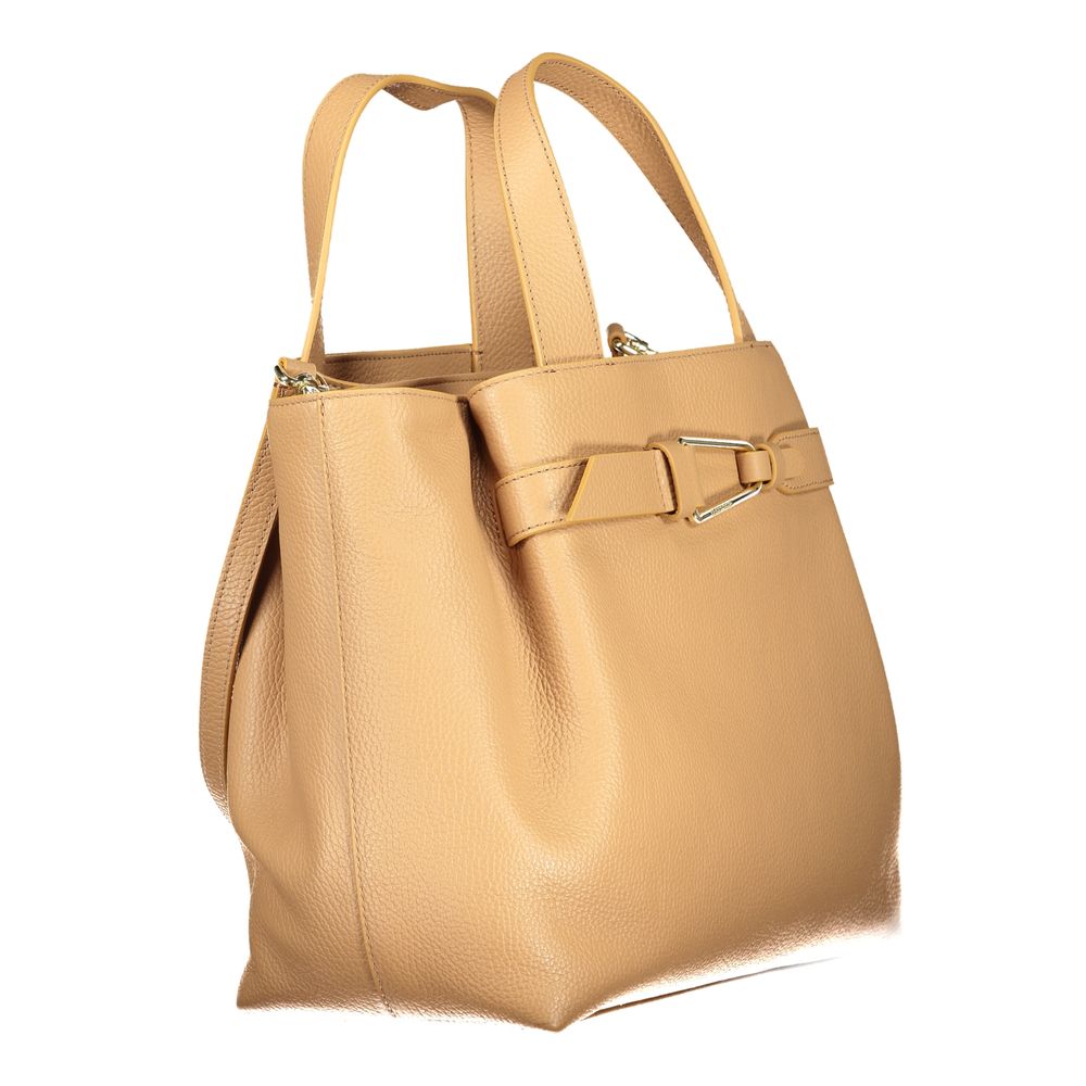 Coccinelle Marrone Poliuretano Women Handbag - Image 3