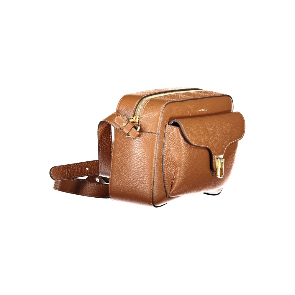 Coccinelle Marrone Leather Women Bag - Image 3