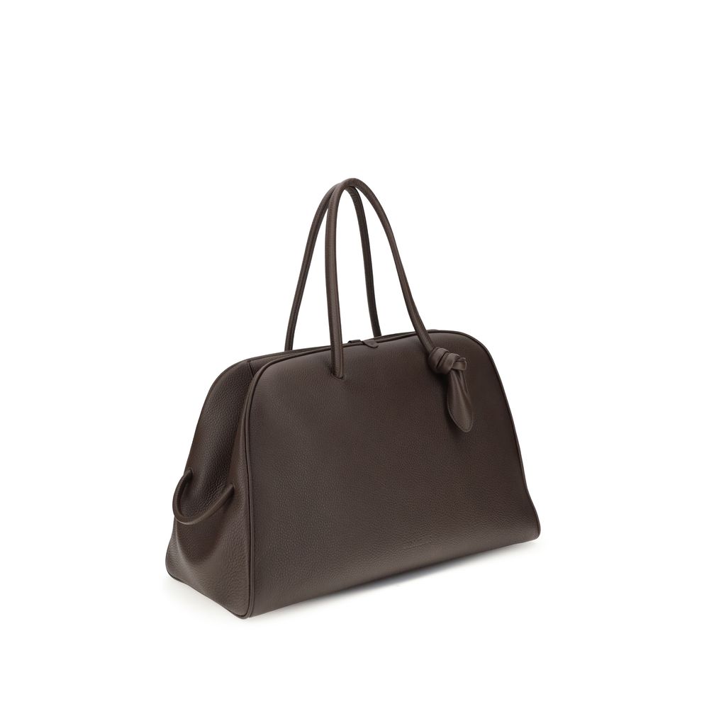 Jacquemus Brown Calf Leather Bos Taurus Handbag - Image 2