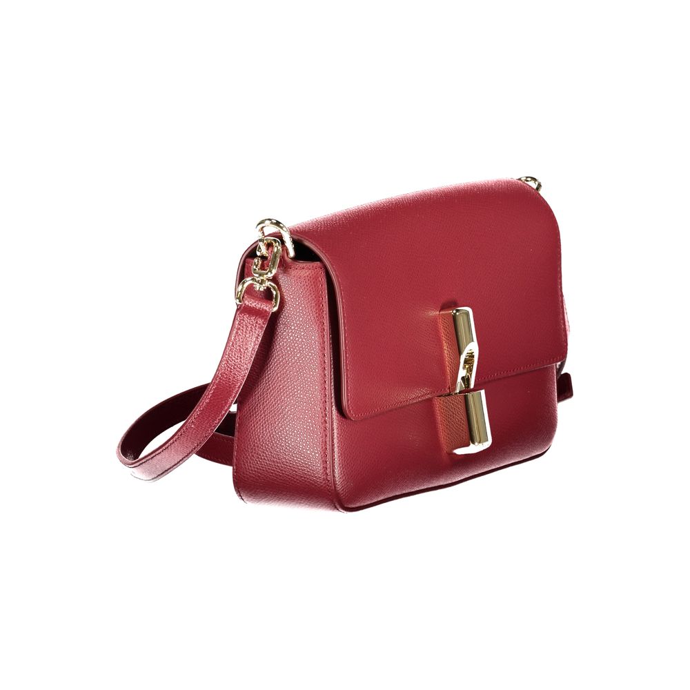 Furla Rosso Leather Women Handbag - Image 3