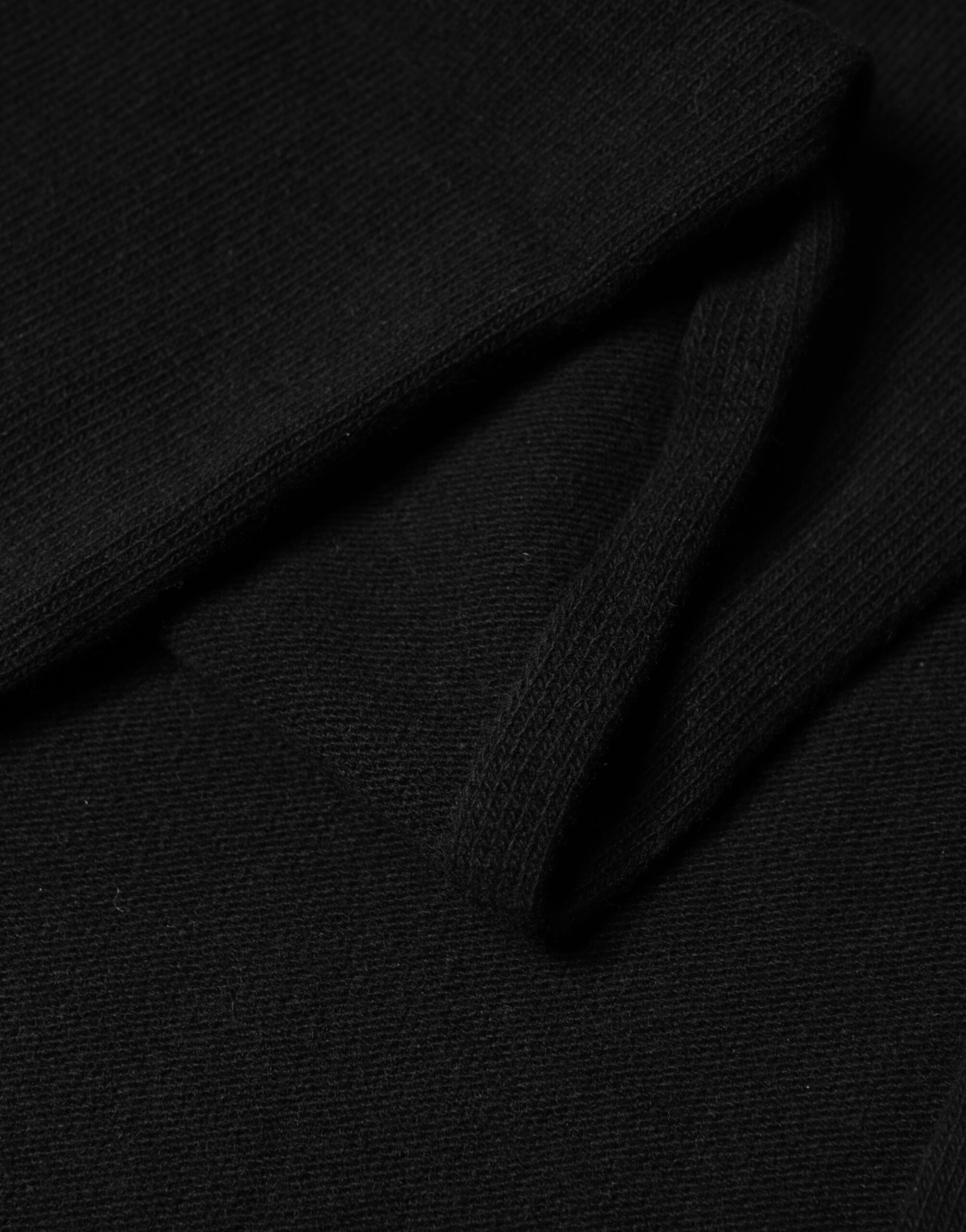 Dolce & Gabbana Black Wool Knit Neck Wrap Shawl Men Scarf - Image 3