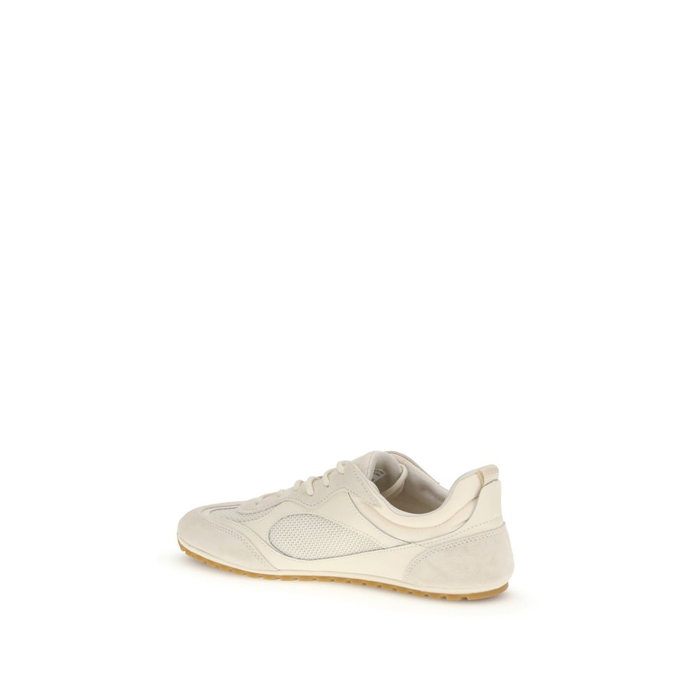 Tory Burch Beige Polyester Sneakers - Image 3