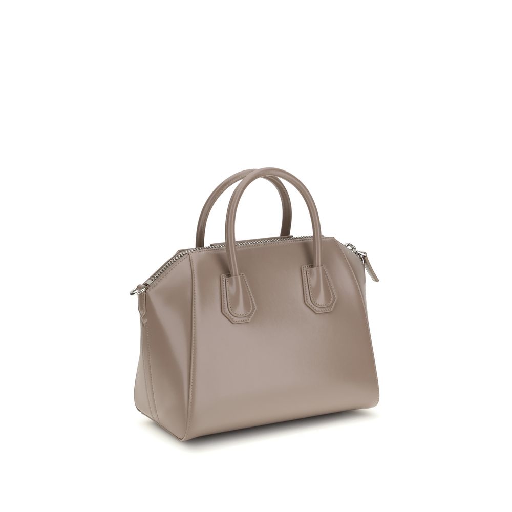 Givenchy Gray Calf Leather Bos Taurus Handbag - Image 3